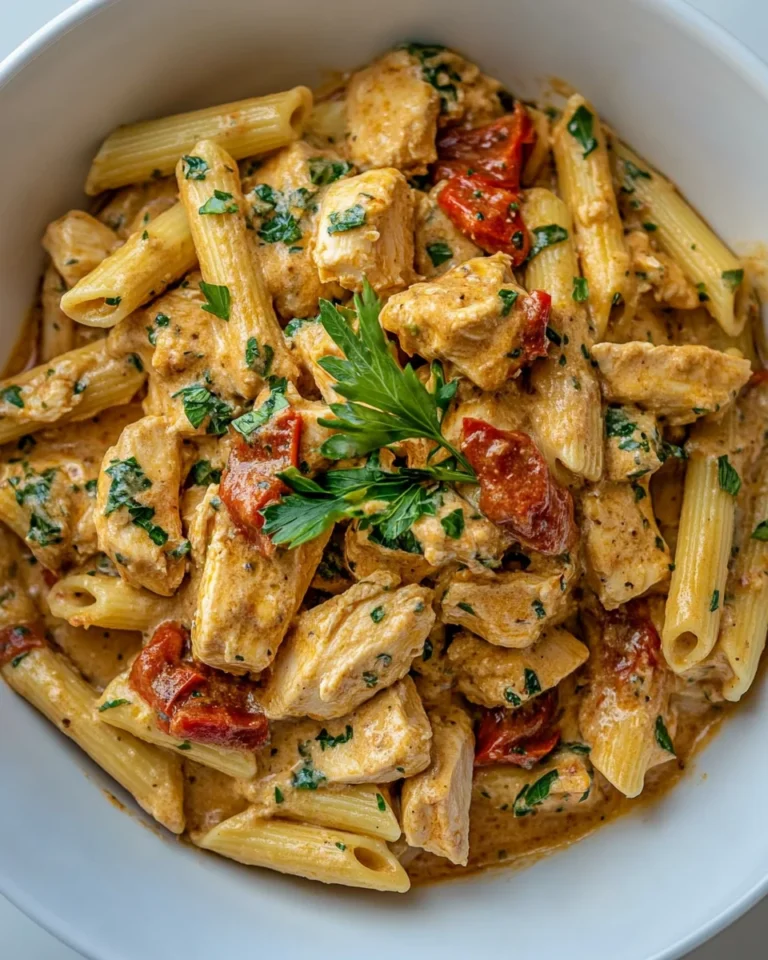 Creamy Tuscan Chicken Pasta Recipe