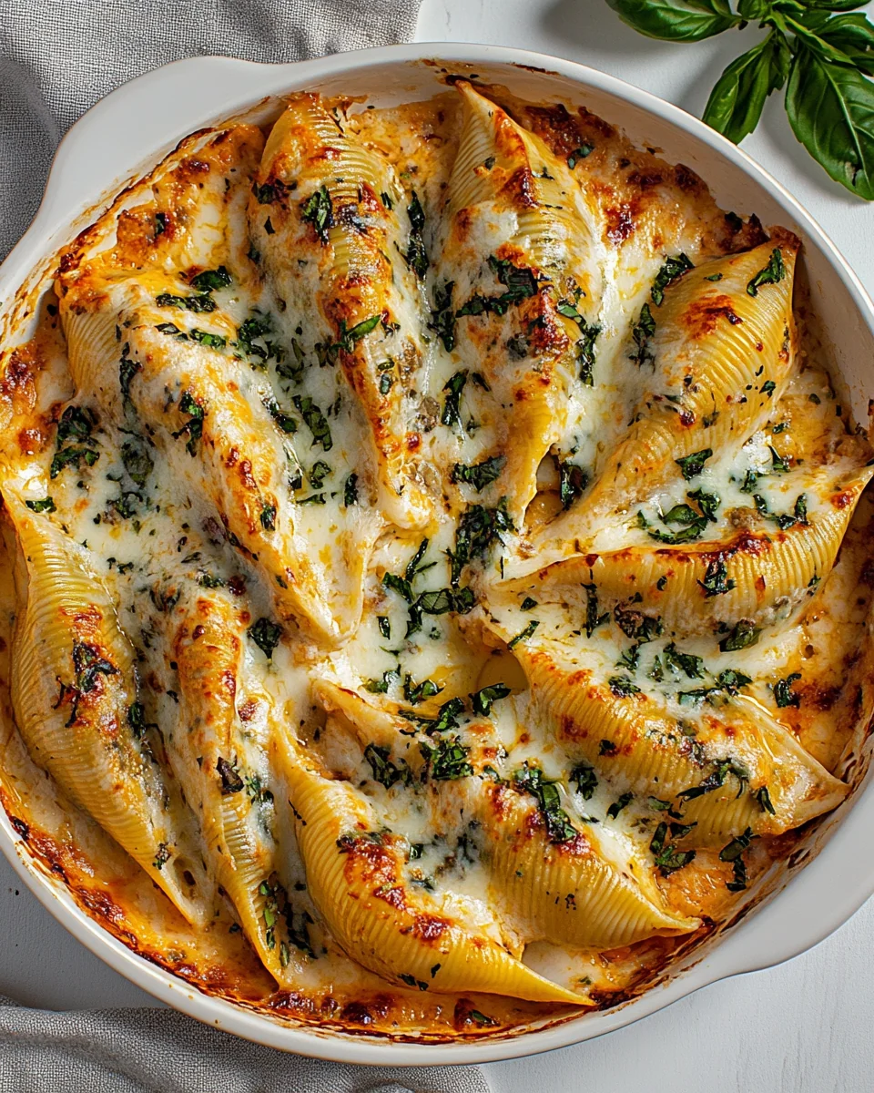 Delicious Tuscan Stuffed Shells Made From Scratch - additional image