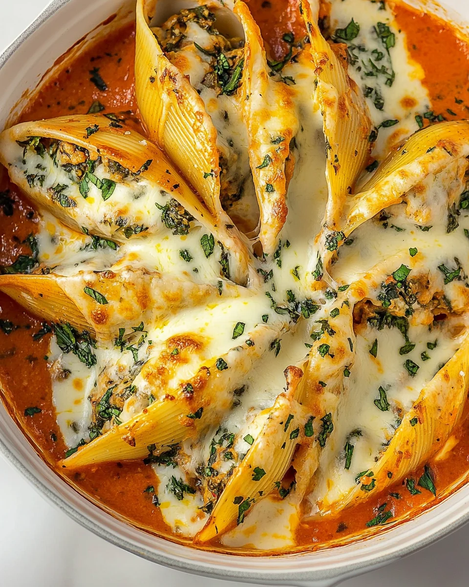 Delicious Tuscan Stuffed Shells Made From Scratch - additional image