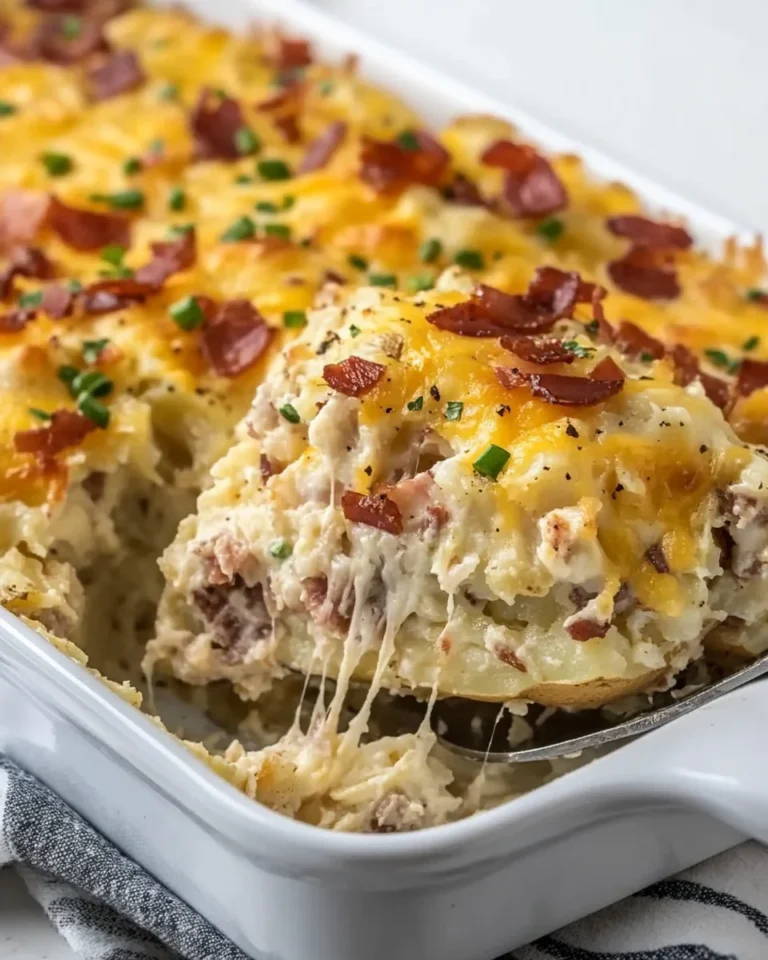 Creamy Twice Baked Potato Casserole For Comforting Meals
